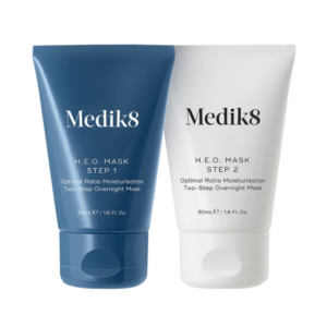 Medik8 H.E.O. Mask es una mascarilla facial revitalizante y reafirmante que proporciona una intensa hidratación y nutrición a la piel.