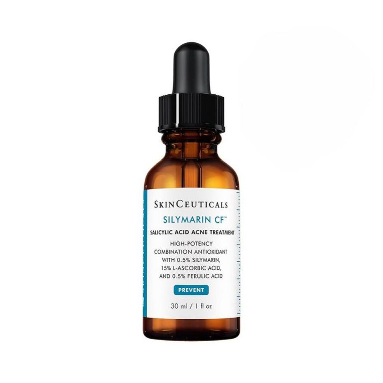 Silymarin-CF-30ml_SkinCeuticals con ácido salicílico para piel grasa o con acné