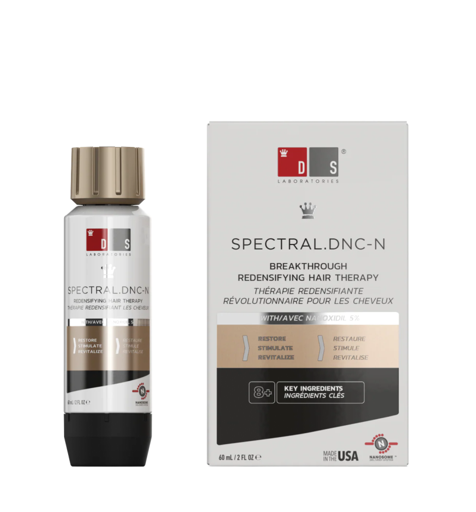 Tratamiento anticaída Spectral.DNC-N® con Nanoxidil®, densidad y caída capilar hombres y mujeres