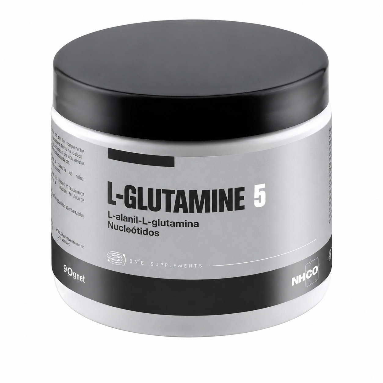 NHCO L-Glutamine 5 aporta 5 g de glutamina por dosis, nucleótidos y vitamina B6 en una fórmula en polvo de alta asimilación. Apto para veganos.