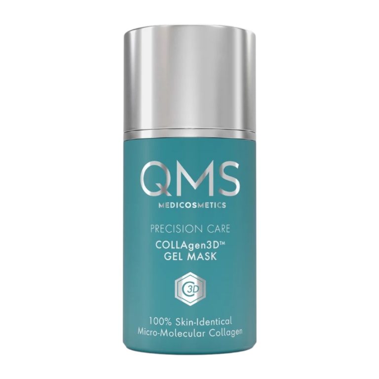 QMS COLLAgen3D Gel Mask con colágeno, bakuchiol y ceramidas, mascarilla facial