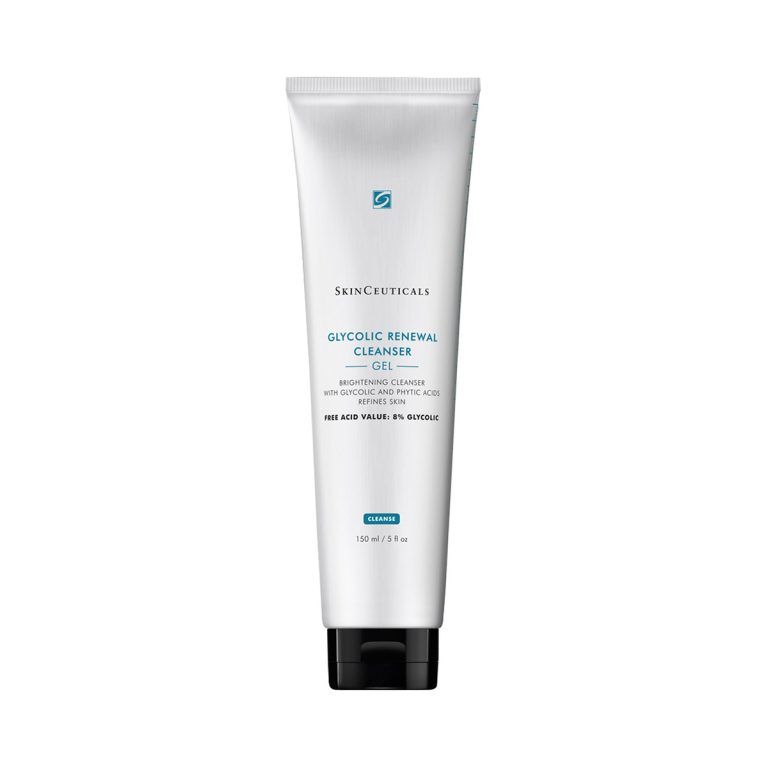 Gel limpiador exfoliante con un 8% de ácido glicólico que elimina impurezas y maquillaje y ayuda a mejorar la textura y luminosidad facial.