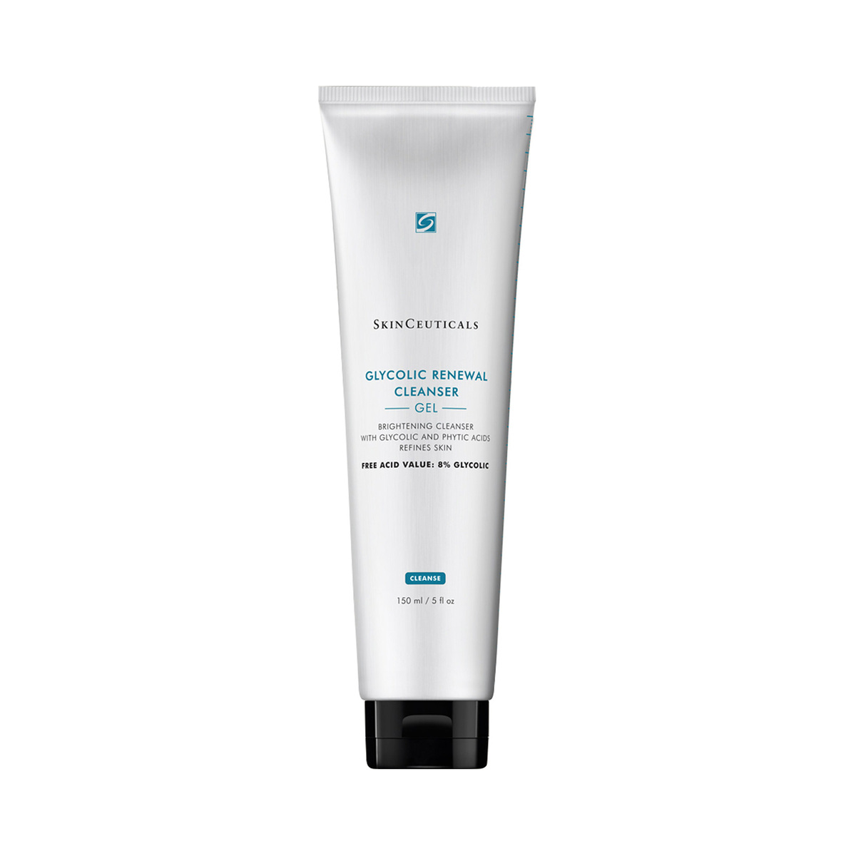 Gel limpiador exfoliante con un 8% de ácido glicólico que elimina impurezas y maquillaje y ayuda a mejorar la textura y luminosidad facial.