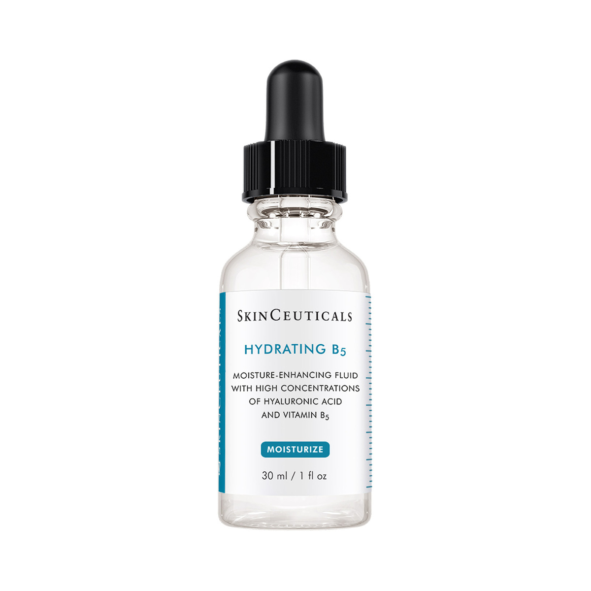 Sérum sin aceite con ácido hialurónico y vitamina B5 que repone la hidratación y favorece una piel más suave y luminosa sin sensación grasa.